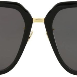 Bottega Veneta Square/Rectangle Sunglasses Black Gold Grey Luxury Eyewear Made In Italy Acetate Frame Designer Fashion for Everyday Luxury square login