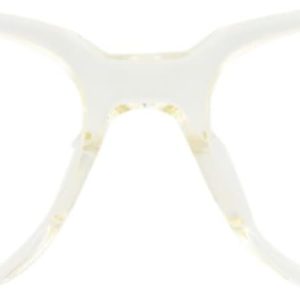 Bottega Veneta Square/Rectangle Optical Frames Beige Beige Transparent Luxury Eyewear Made In Italy Acetate Frame Designer Fashion for Everyday Luxury-0