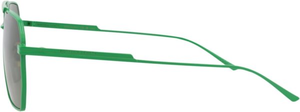 Bottega Veneta Aviator-Frame Metal Sunglasses-2