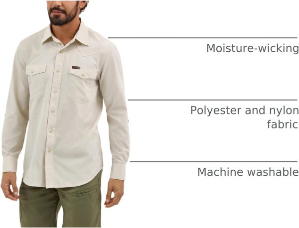 ATG Mens Drover Button Down Shirt-4