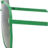 Bottega Veneta Aviator-Frame Metal Sunglasses-3
