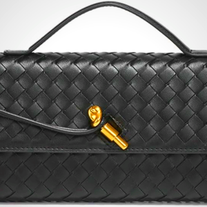 Trendy Woven Evening Clutch Purses Women Underarm Shoulder Handbag Cute Satchels Crossbody Purse PU Leather Wallet