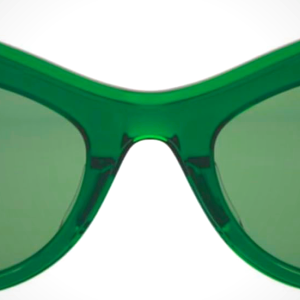 Bottega Veneta Cat Eye Sunglasses - Green Luxury Eyewear, Japan Acetate Frame