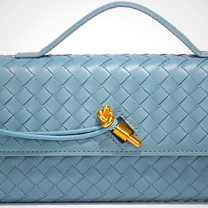 Covelin Women's Handmade Woven Evening Bag Leather Shoulder Clutch Handbag Fashion Crossbody Purse