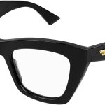 Bottega Veneta BV1215O Matte Black 50/19/145 women Eyewear Frame bv1215o 001