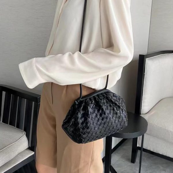 NAARIIAN Woven Crossbody Bags for Women Evening Clutch Hobo Cloud Purse Designer Handbags for Ladies formula 1