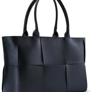 Tote Bag for Women Leather Shoulder Bag Large Purse Handbag-0