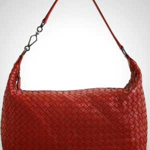 Bottega Women's Pre-Loved B Veneta Shoulder Bag, Cowhide Leather