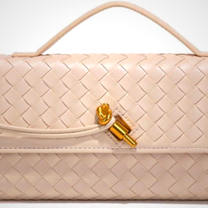 Evening Woven Handbag for Women PU Leather Clutch Purses Removable Strap Shoulder Bag Fashion Crossbody Tote Bag