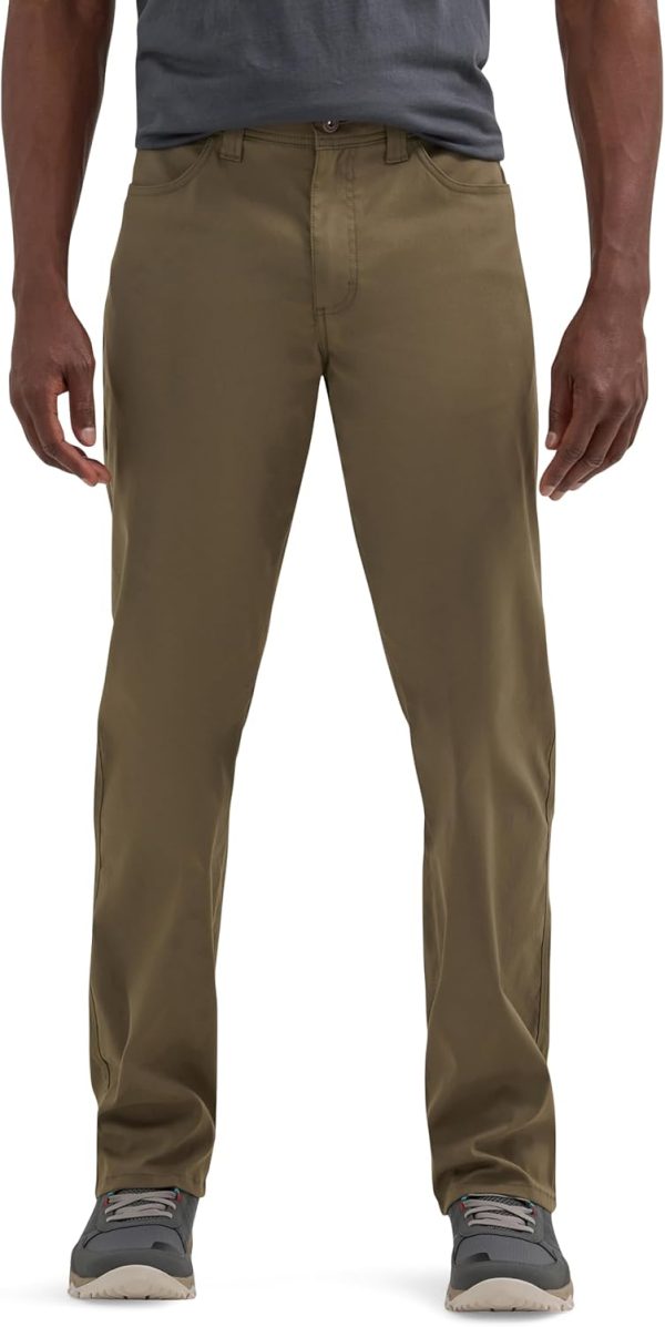 Wrangler Authentics Mens Men's Performance 5 Pocket Outdoor Pant-0