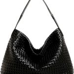 JINMANXUE Women Boston Bag, Woven Hobo Tote Handbag and Purses, Female Satchel Messenger Bags, Fashion Shoulder Crossbody Bag boston to new york bus