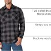 Wrangler Authentics Mens Long Sleeve Heavyweight Fleece Shirt-3