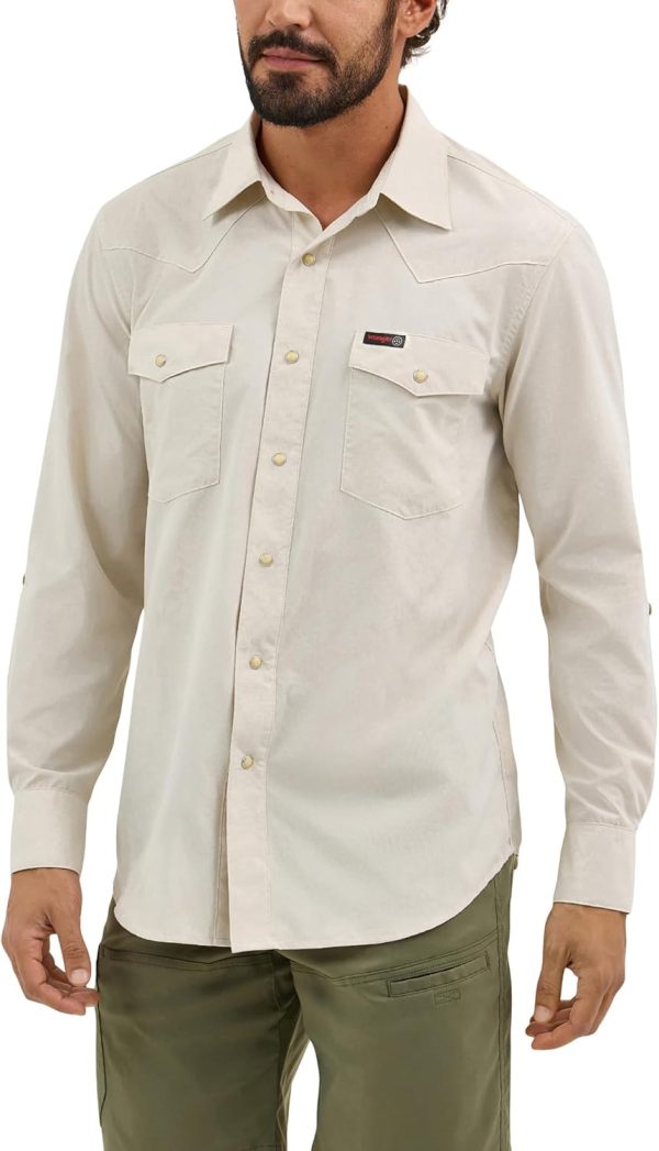 ATG Mens Drover Button Down Shirt-0