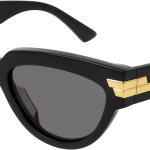 Bottega Veneta BV1035S Black One Size bottega veneta boots