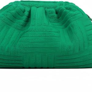 Women's Soft Cloud Bag - Fashion Dumpling One-shoulder Tote - Pleated Pouch Y2K Tote scholar