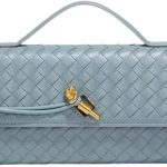 Handmade Woven Evening Bag for Women Casual Clutch Purse Leather Shoulder Handbag Fashion Crossbody Bag for love and lemons