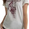 Wrangler Womens Retro Short Sleeve Graphic T-Shirt-0