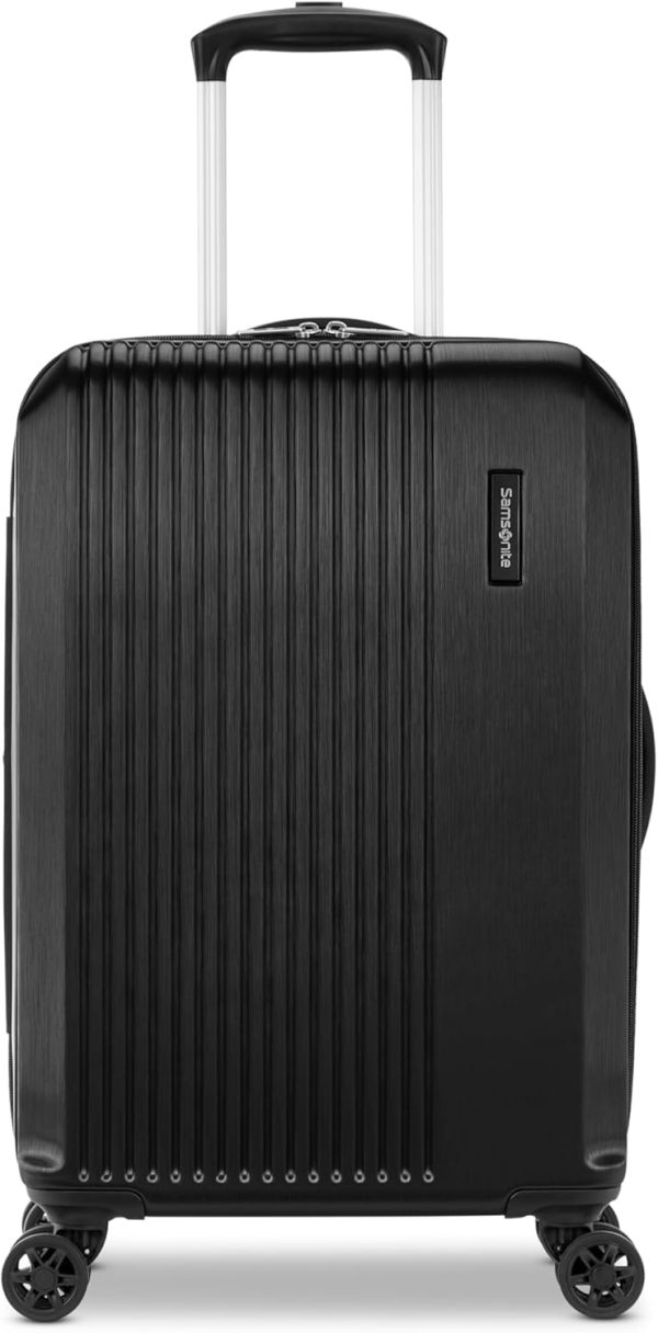 Samsonite Alliance SE Hardside Luggage with Spinner Wheels, Lightweight, MEDIUM SPINNER, BASS BLACK alliance group