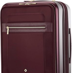 Samsonite Mobile Solutions 2 Carry-On Luggage, Expandable Spinner Suitcase with Laptop Compartment, TSA Lock, Lightweight Travel Bag with Dual Spinner Wheels & WetPak Storage, Merlot 2fa live