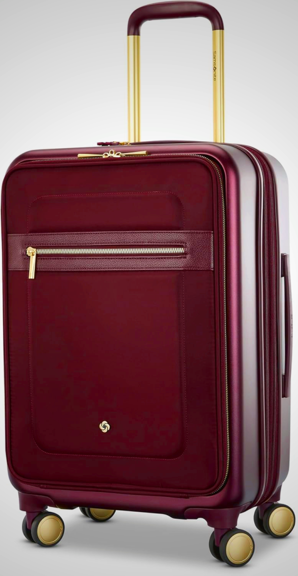 Samsonite Mobile Solutions 2 Carry-On Luggage, Expandable Spinner Suitcase