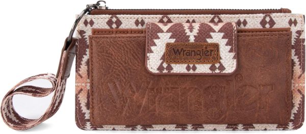 Wrangler Wristlet Wallets for Women Western Clutch Purse Rfid Wallet Womens-3