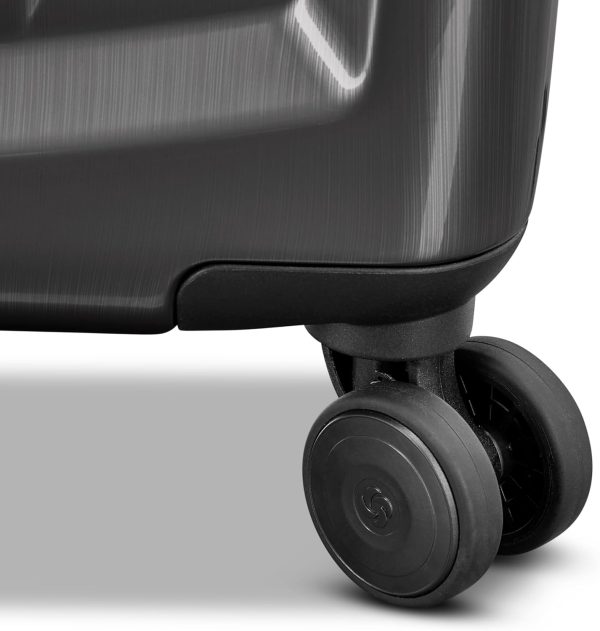 Samsonite Winfield 2 Hardside Expandable Luggage with Spinner Wheels, Charcoal, Checked-Large 28-Inch-4