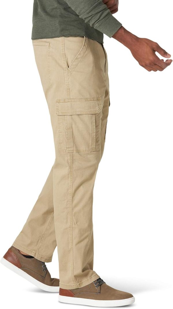 Wrangler Authentics mens Relaxed Fit Stretch Cargo Pant-2