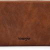 Wrangler Womens Wallet Wristlet Long Purse Designer Clutch Large Capacity Credit Card Holder for Women-4