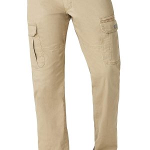 Wrangler Authentics mens Relaxed Fit Stretch Cargo Pant-0