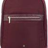 Samsonite Mobile Solutions 2 Essential Backpack - Work & Commuter Backpack with Padded Laptop Compartment, Front Zip Pocket with Key Leash, Water Bottle Sleeve, StackIt™ Strap - Merlot mobile phone