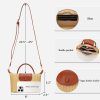KKXIU Top Handle Small Straw Woven Crossbody Bag for Women Summer Mini Straw Beach Clutch Shoulder Purse (beige) strawpage