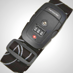 Samsonite Luggage Strap with Combination Lock in Black | Secure Travel Accessory
