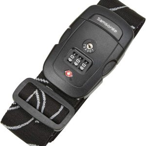 Samsonite Luggage Strap, Black, Combination Lock samsonite cosmolite