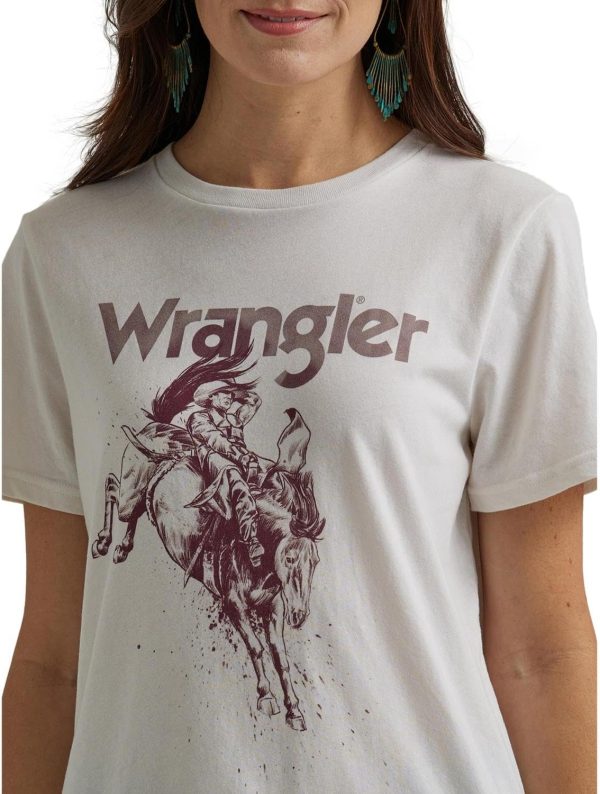 Wrangler Womens Retro Short Sleeve Graphic T-Shirt-2