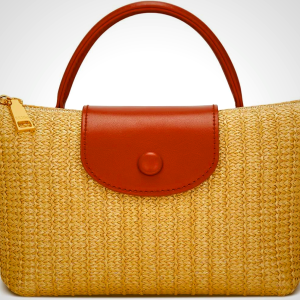 KKXIU Top Handle Small Straw Woven Crossbody Bag for Women Summer Mini Straw Beach Clutch Shoulder Purse (beige)