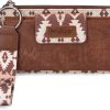 Wrangler Wristlet Wallets for Women Western Clutch Purse Rfid Wallet Womens-0