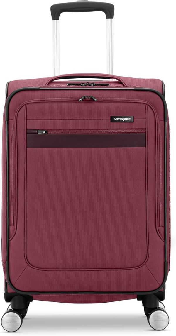 Samsonite Ascella 3.0 Softside Expandable Luggage with Spinner Wheels, 3-Piece Set (20/25/28), Mauve Haze ascella pratunam