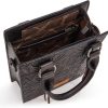 Wrangler Embossed Crossbody Purse for Women Top Handle Fringe Handbags and Western Mini Tote-4