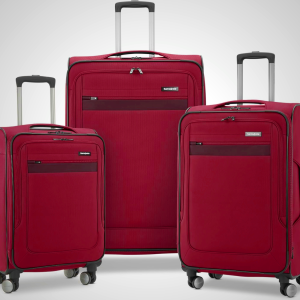 Samsonite Ascella 3.0 Softside Expandable Luggage Set with Spinner Wheels