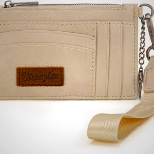 Montana West X Wrangler Small Credit Card Holder for Women Slim Card Holder Wallet Womens Ladies Female Wristlet Keychain Wallet