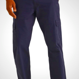 Wrangler Authentics Mens Twill Relaxed Fit Cargo Pant (Logan)