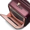 Samsonite Mobile Solutions 2 Carry-On Luggage, Expandable Spinner Suitcase with Laptop Compartment, TSA Lock, Lightweight Travel Bag with Dual Spinner Wheels & WetPak Storage, Merlot carry-on suitcase