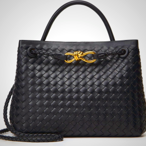 Woven Bag for Women Crossbody Handbag: Vegan Leather Small Tote Purse Trendy Shoulder Handbag Bowknot Satchel Purse