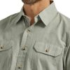 Wrangler Authentics mens Short Sleeve Classic Woven Shirt-2