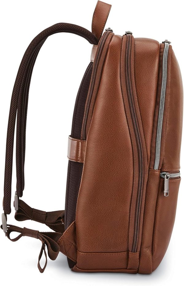 Samsonite Classic Leather Slim Backpack-2