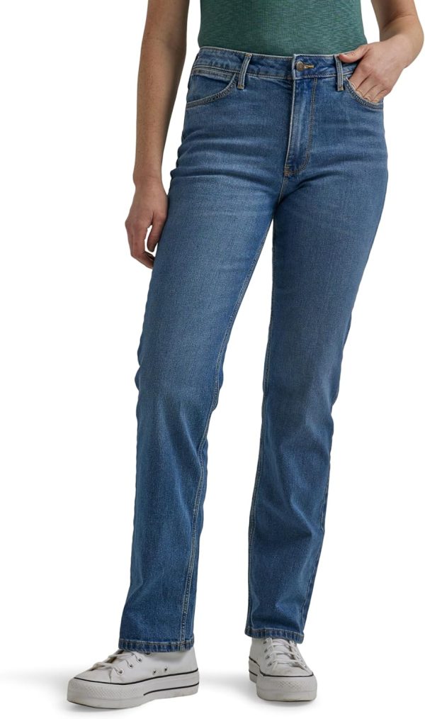 Wrangler Women's High Rise True Straight Fit Jean-0