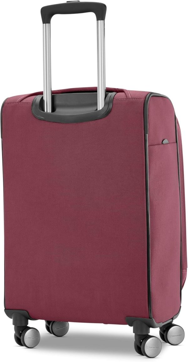 Samsonite Ascella 3.0 Softside Expandable Luggage with Spinner Wheels, 3-Piece Set (20/25/28), Mauve Haze-2