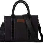Wrangler Tote Bags for Women Top-handle Handbags and Purse for Women with Adjustable Strap-0