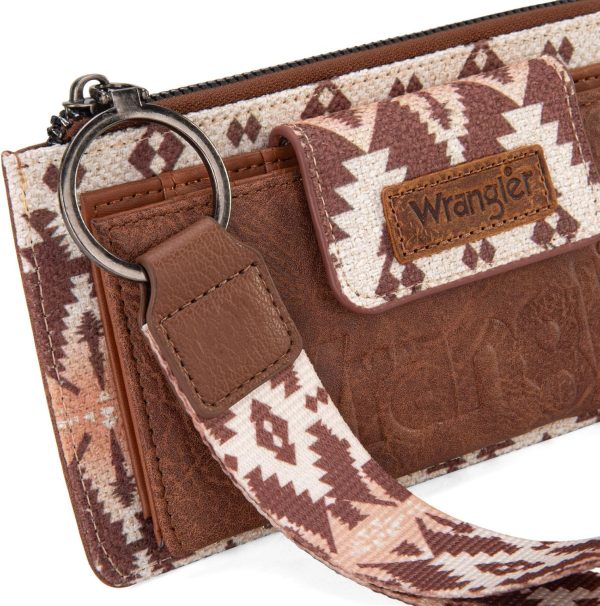 Wrangler Wristlet Wallets for Women Western Clutch Purse Rfid Wallet Womens-1