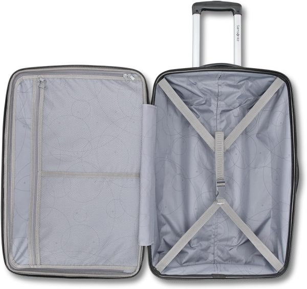 Samsonite Winfield 2 Hardside Expandable Luggage with Spinner Wheels, Charcoal, Checked-Large 28-Inch winfield united